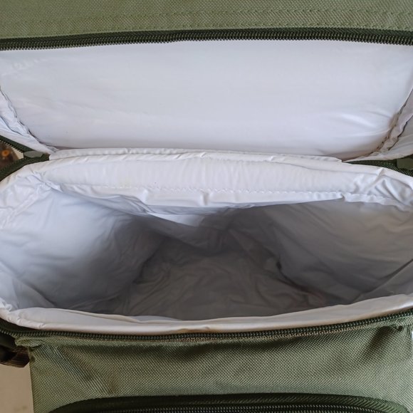 Picnic set insulated cooler Wine and serve ware set NWOT - Picture 5 of 11